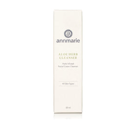 annmarie product on bathroom shelf showing calming skincare ritual