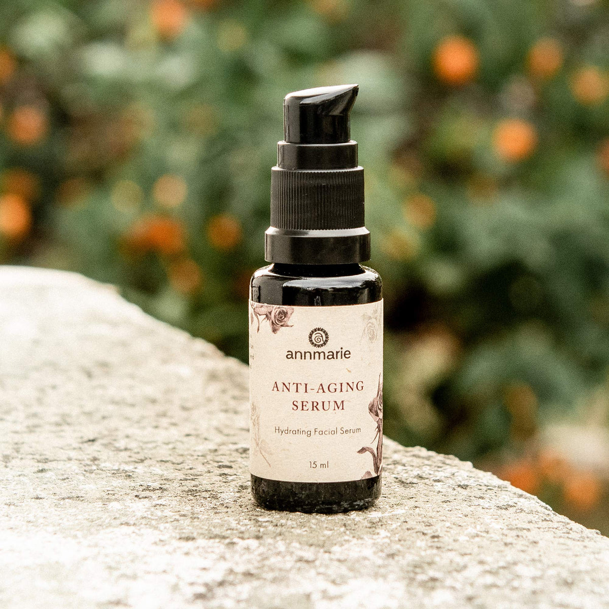 annmarie botanical ingredients flatlay with aloe and flowers showing plant-powered protection