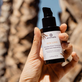 annmarie sustainable packaging shot emphasizing eco-friendly and cruelty-free promise