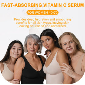 Anroha ingredient layout with peptides and vitamin C shows science-backed support benefit