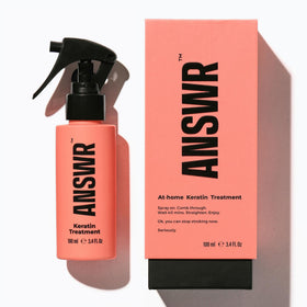ANSWR front packaging showing bottle and label, clear product identification and benefits