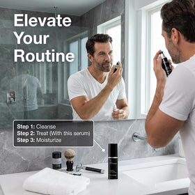 Anthony closeup label highlighting ingredients for targeted results