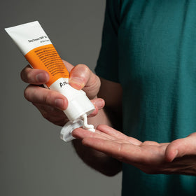 Anthony tube on bathroom counter showing everyday routine convenience benefit