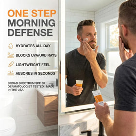 Anthony cream cap and dispensing nozzle showing easy application benefit