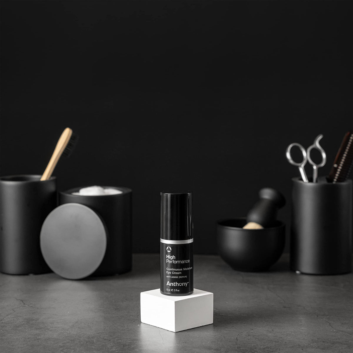 Anthony open jar texture showing creamy-gel consistency for easy absorption