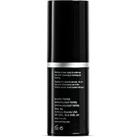 Anthony size comparison in hand showing compact 0.5 fl oz for travel convenience