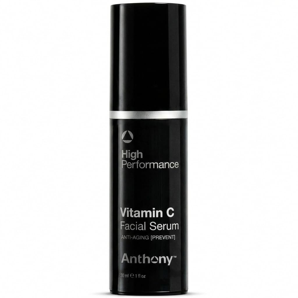 Anthony front packaging showing bottle and benefit of brightening