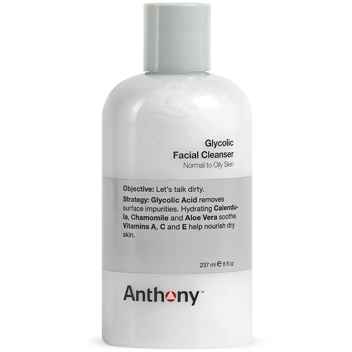 Anthony front packaging showing bottle and branding for clean grooming