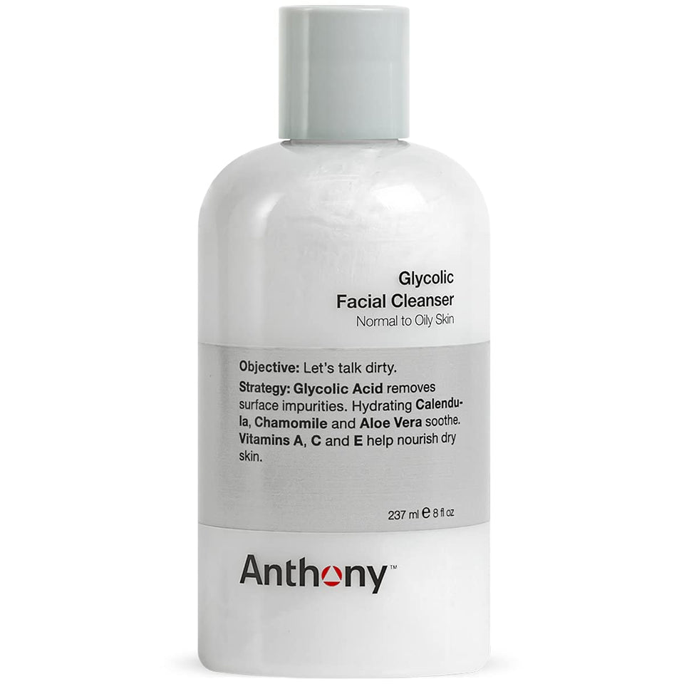 Anthony front packaging showing bottle and branding for clean grooming