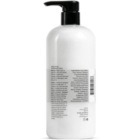 Anthony glycolic 32 fl oz bottle next to hand for scale and long-lasting supply
