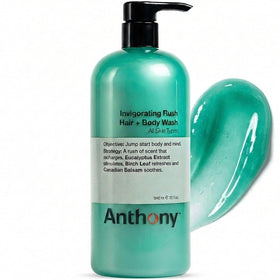 Anthony bottle front view showing label and 32 fl oz size, easy identification benefit