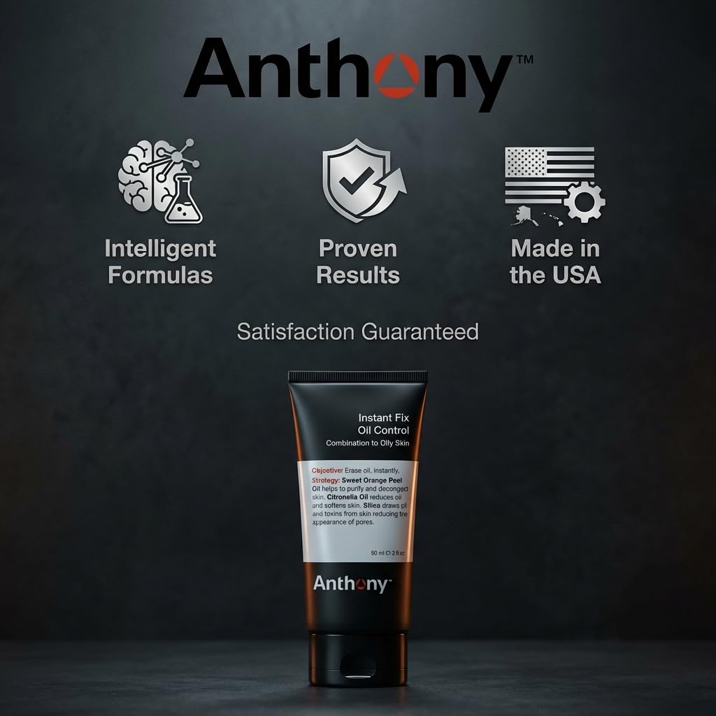Anthony lotion texture close-up showing lightweight absorbent finish