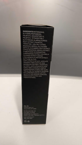 Anthony cream spread on skin showing visible smoothing benefit