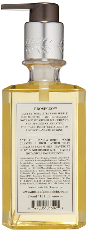 Antica Farmacista close-up of silky lather demonstrating rich hydration and cleansing benefit