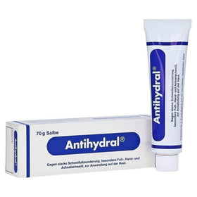 Antihydral Creme front tube showing label and size for easy identification and benefit