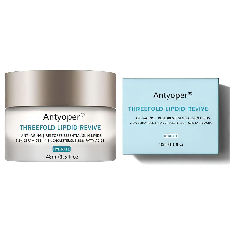 Antyoper jar front view showing packaging and brand benefit of barrier repair