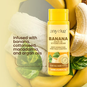ANYELUZ cream applied to hands illustrating lightweight spreadability benefit