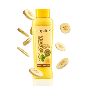 ANYELUZ front packaging showing conditioner tube and brand benefits