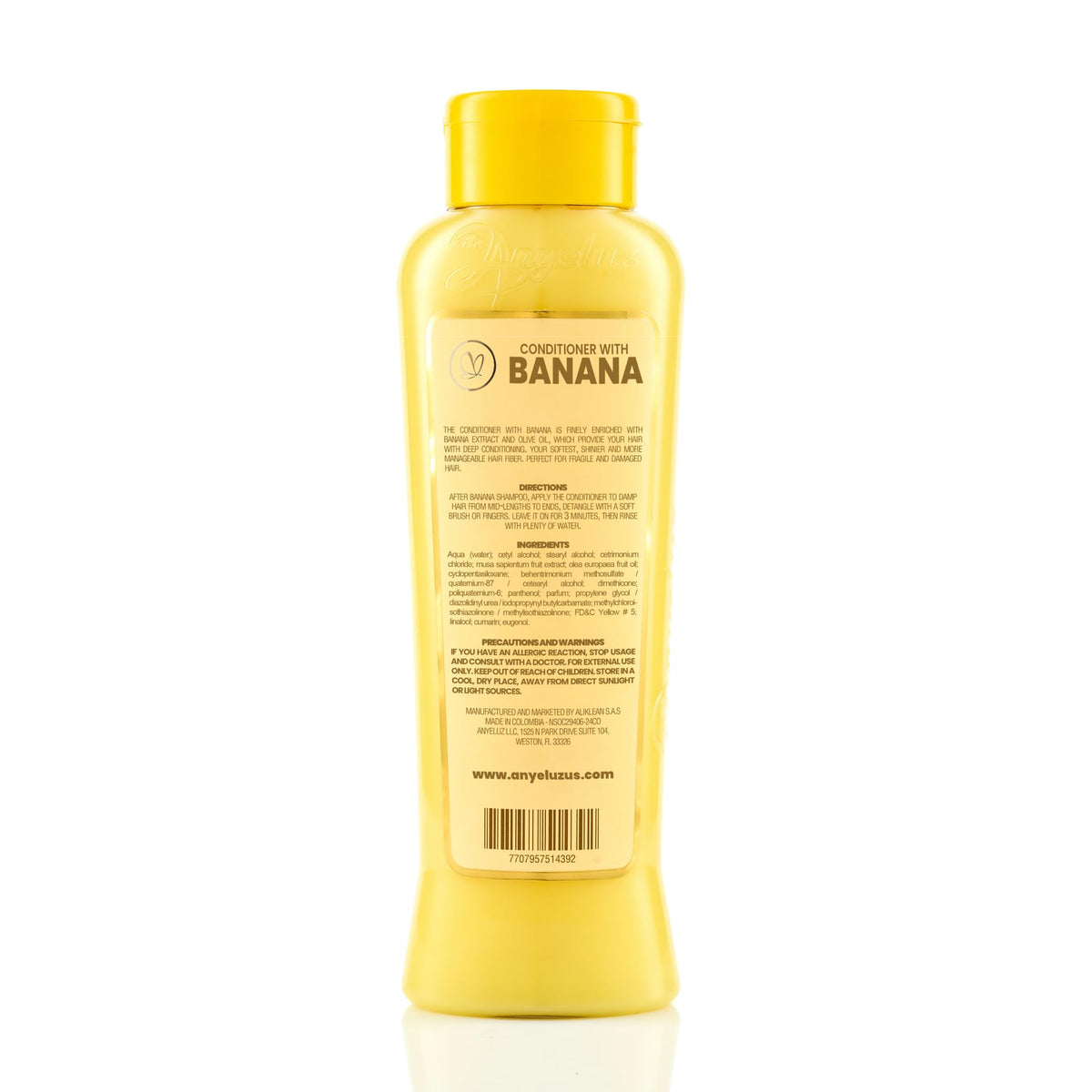 ANYELUZ conditioner on bathroom shelf creating a nourishing routine scene