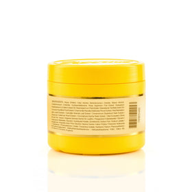 ANYELUZ jar on bathroom shelf for everyday hair care styling