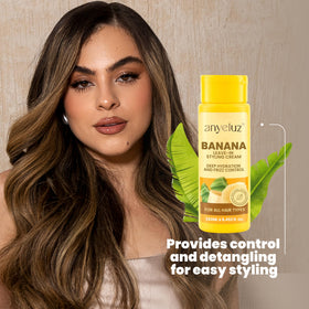 ANYELUZ creamy texture closeup showing smooth consistency for detangling