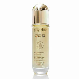 ANYELUZ front packaging bottle showing sleek label and premium finish for confident use