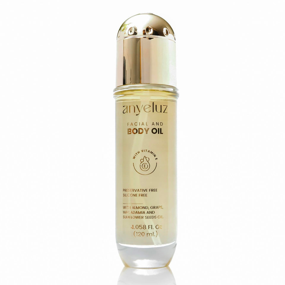 ANYELUZ front packaging bottle showing sleek label and premium finish for confident use
