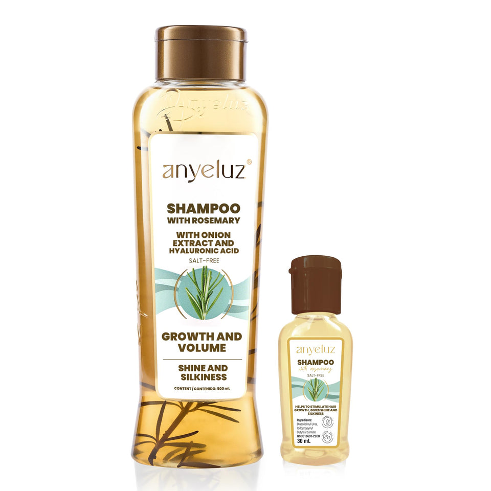 ANYELUZ front packaging showing travel-size duo and product clarity benefit