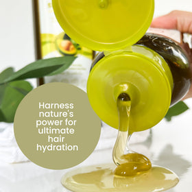 ANYELUZ creamy lather texture demonstrating deep hydration benefits