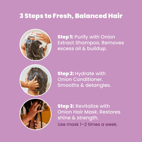 ANYELUZ shampoo lather in hands for effective oil control