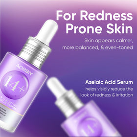 AOBBIY applying cream to cheek demonstrating gentle coverage benefit