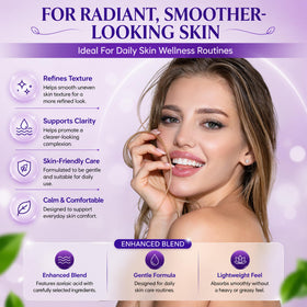 AOBBIY cream applied to hand demonstrating easy absorption benefit