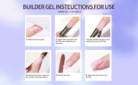 AOBOO finished nude manicure lifestyle shot highlighting natural elegance