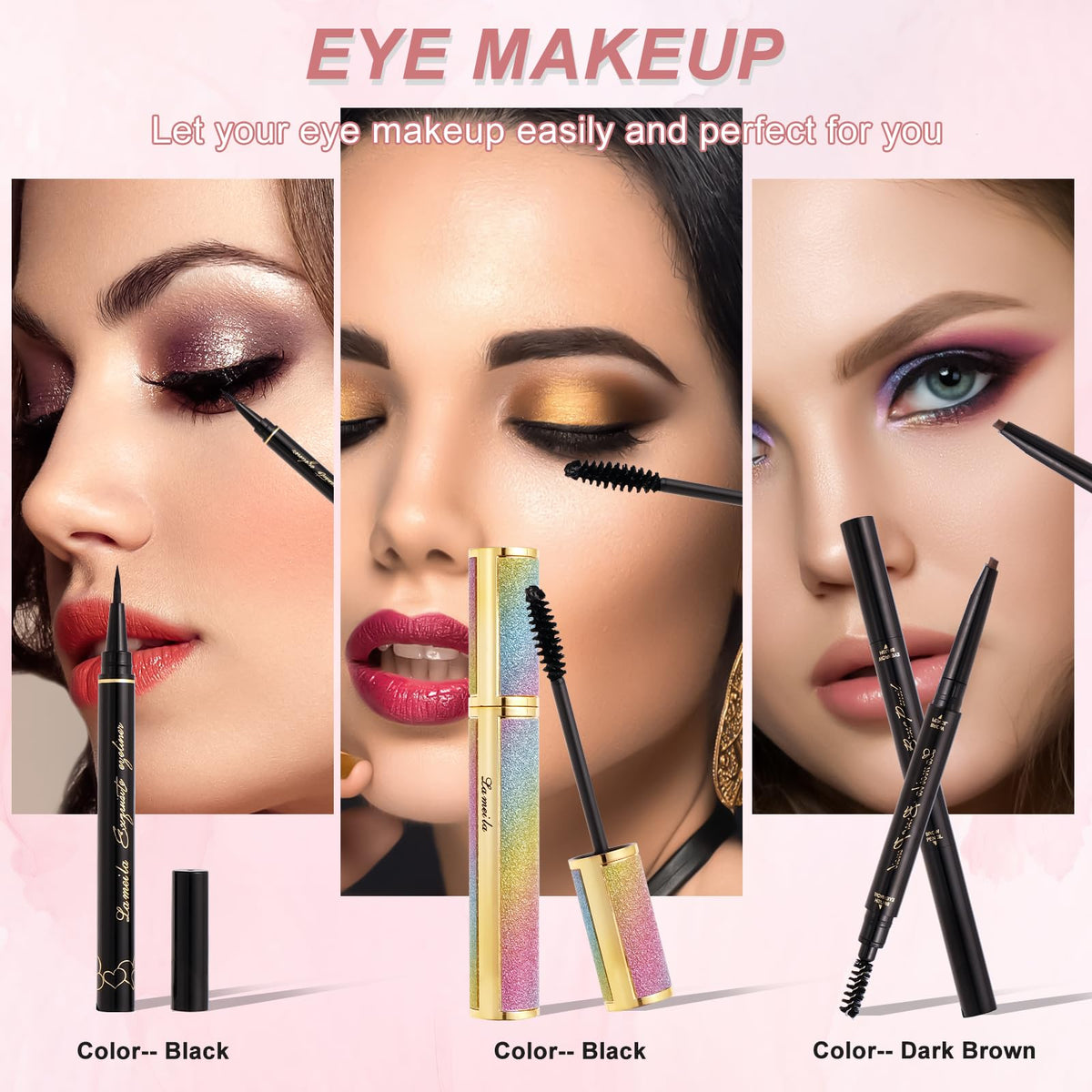 AOLIKOKO model applying makeup demonstrating practical everyday benefit