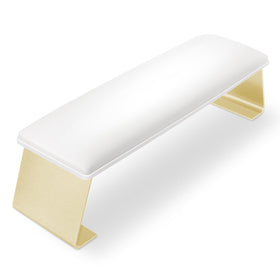 AONOLOVO front view of white arm rest showing clean design and professional look