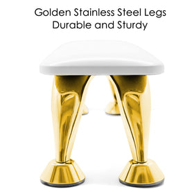 AONOLOVO gold stainless steel legs close-up offering rust-resistant support