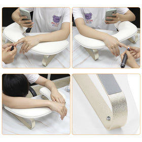 AONOLOVO hand scale comparison showing low-profile height for client comfort
