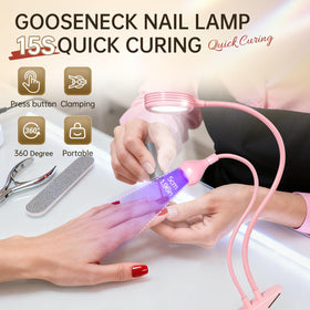AORAEM lifestyle salon setup in pink illustrating professional at‑home use
