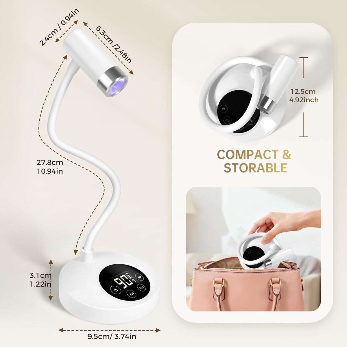 AORAEM packaged lamp presented as gift-ready with neat presentation benefit