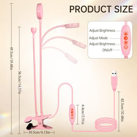 AORAEM white head providing bright task light for precise nail work