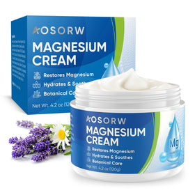 AOSORW cream in travel pouch showing convenient on-the-go use