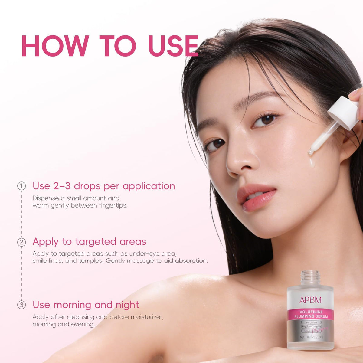 APBM on bathroom vanity in lifestyle shot showing daily routine compatibility