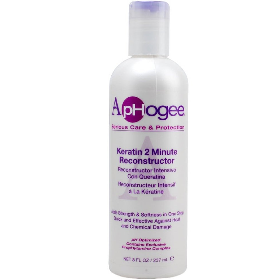 Aphogee front packaging showing bottle and label for quick protein repair
