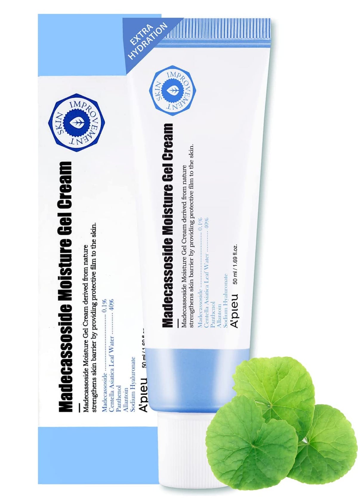 A'PIEU front packaging showing product name and size, highlights travel-friendly benefit