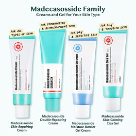 A'PIEU label close-up highlighting madecassoside and hyaluronate, informs active benefits