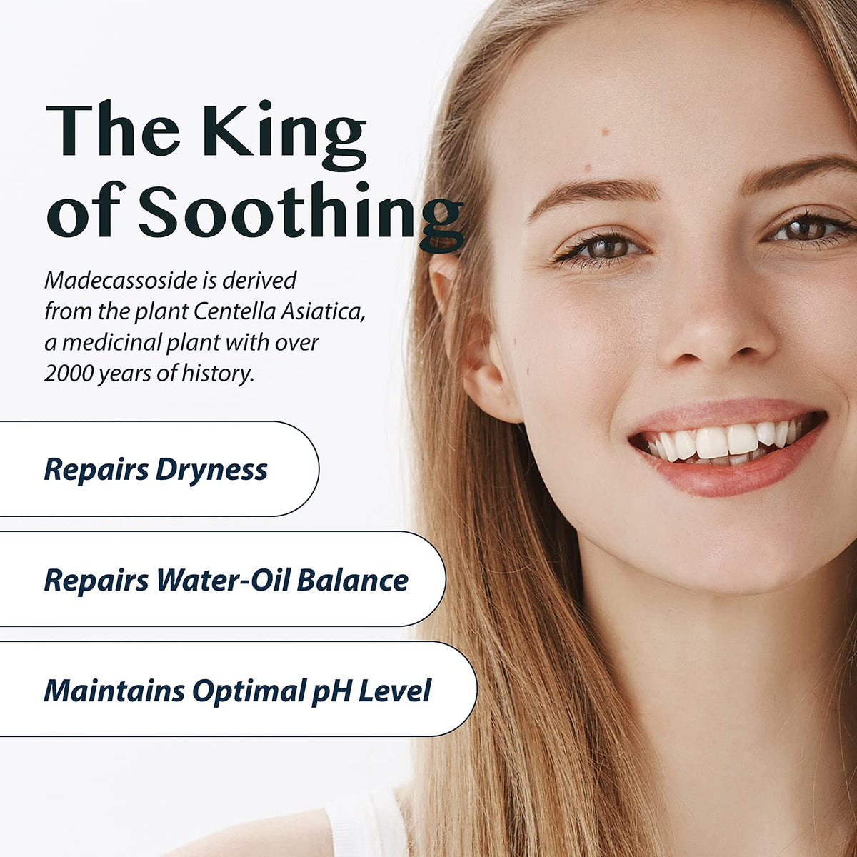 A'PIEU cream being massaged into skin, demonstrates soothing hydration benefit