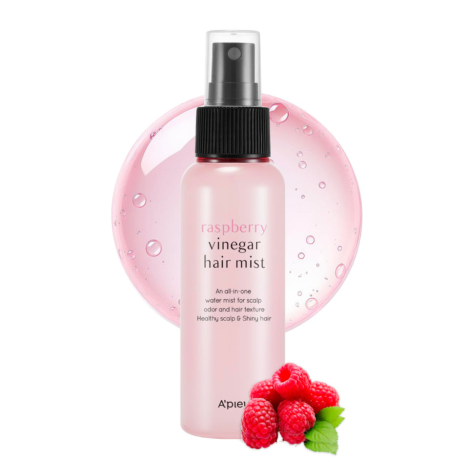 A'PIEU front packaging shot showing compact bottle and clear branding benefit travel-friendly