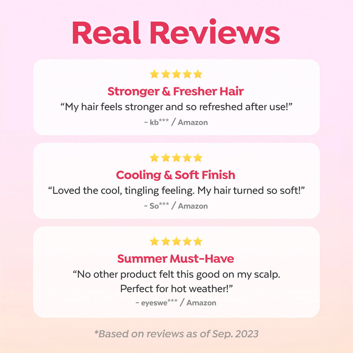 A'PIEU on model hair showing frizz control and smooth shiny finish benefit