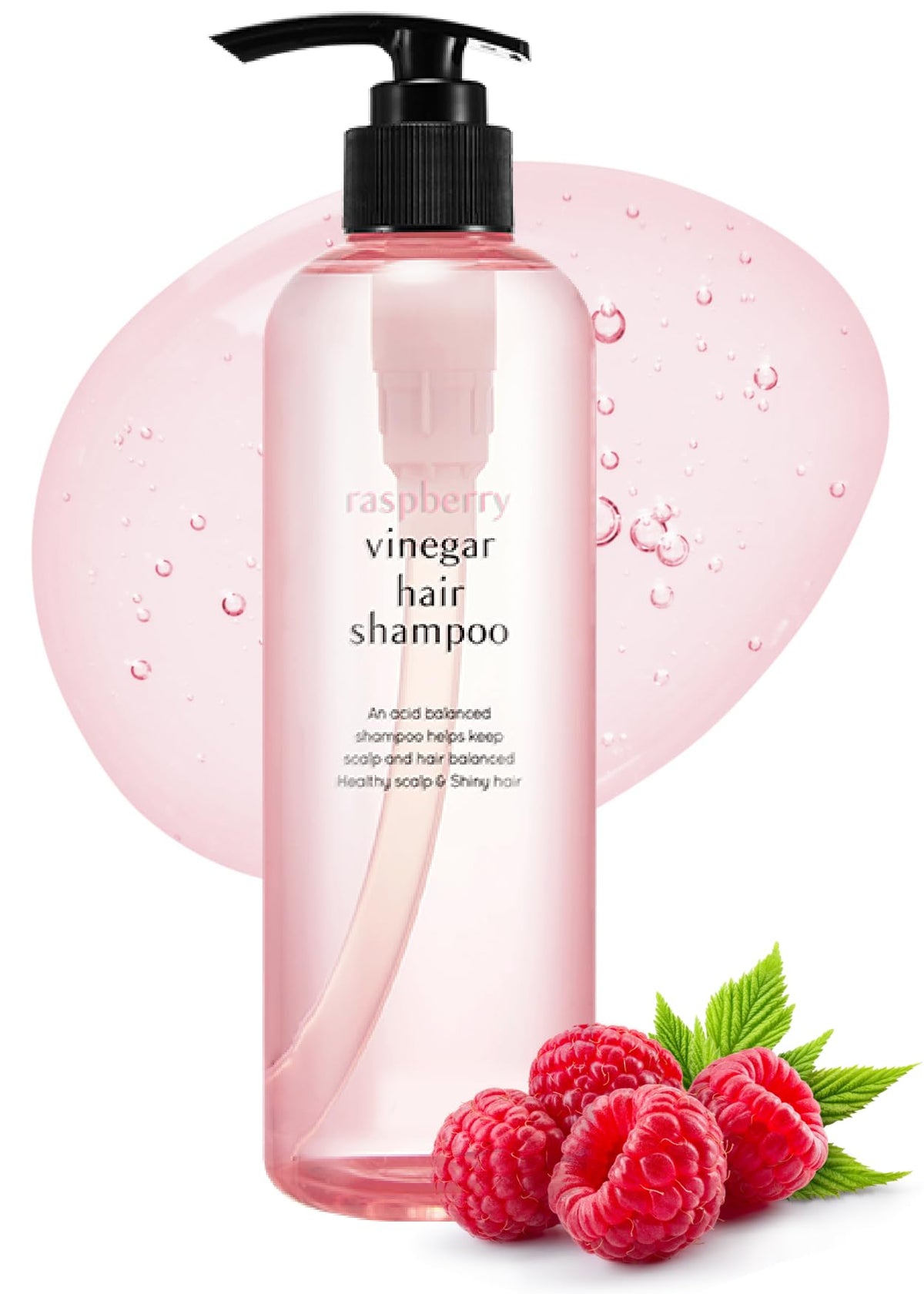 A'PIEU bottle front packaging showing product name and raspberry scent for clear identification