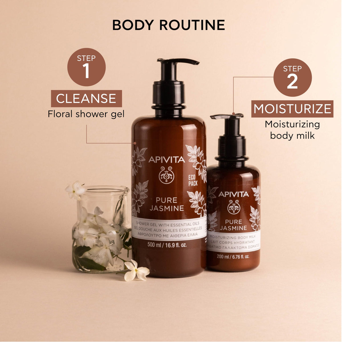 Apivita ingredient label with propolis and mountain tea antioxidant benefits